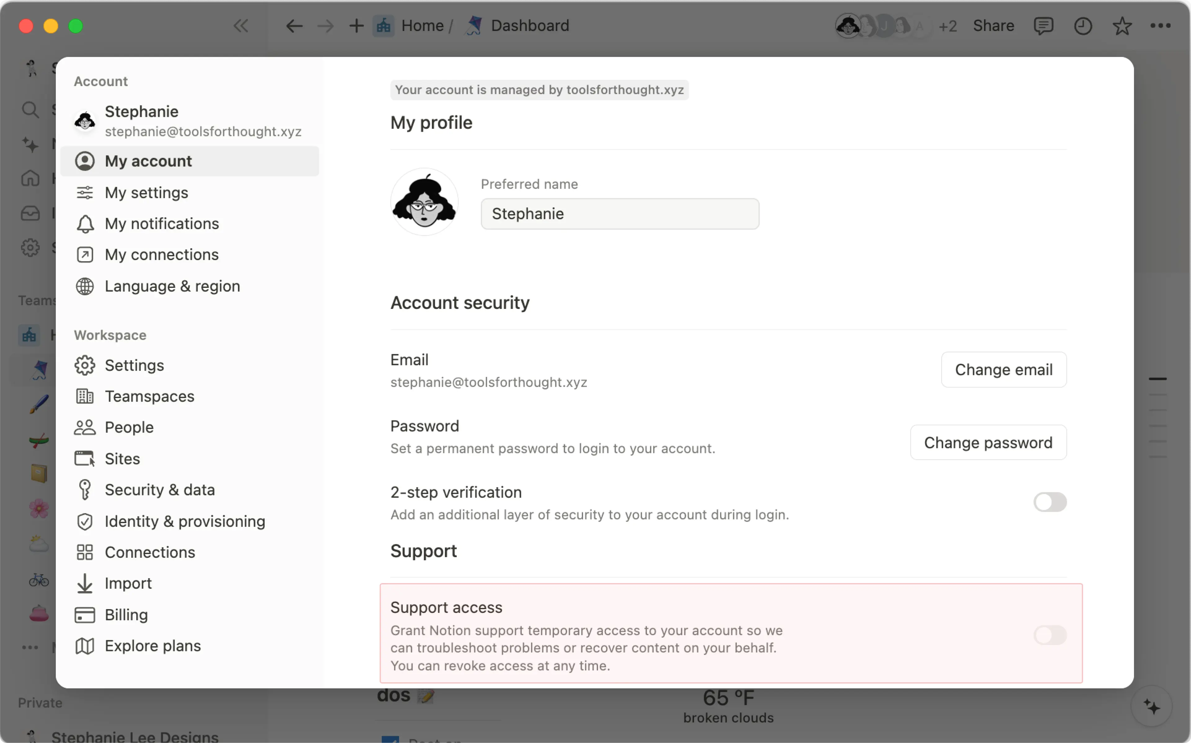 Einwilligung zum Datenzugriff - Zulassen