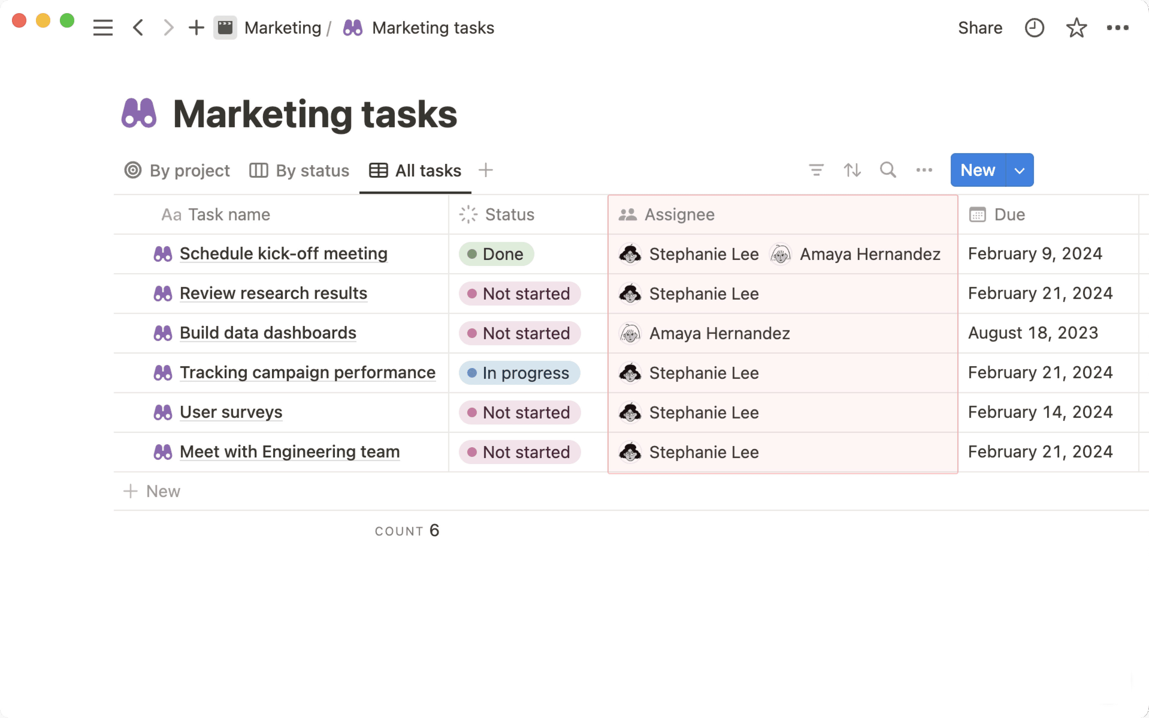 Erwähnungen – Personen in DB erwähnen
