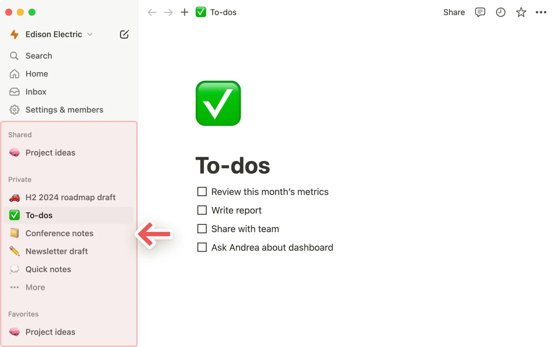 hc: Seitenleistenabschnitte