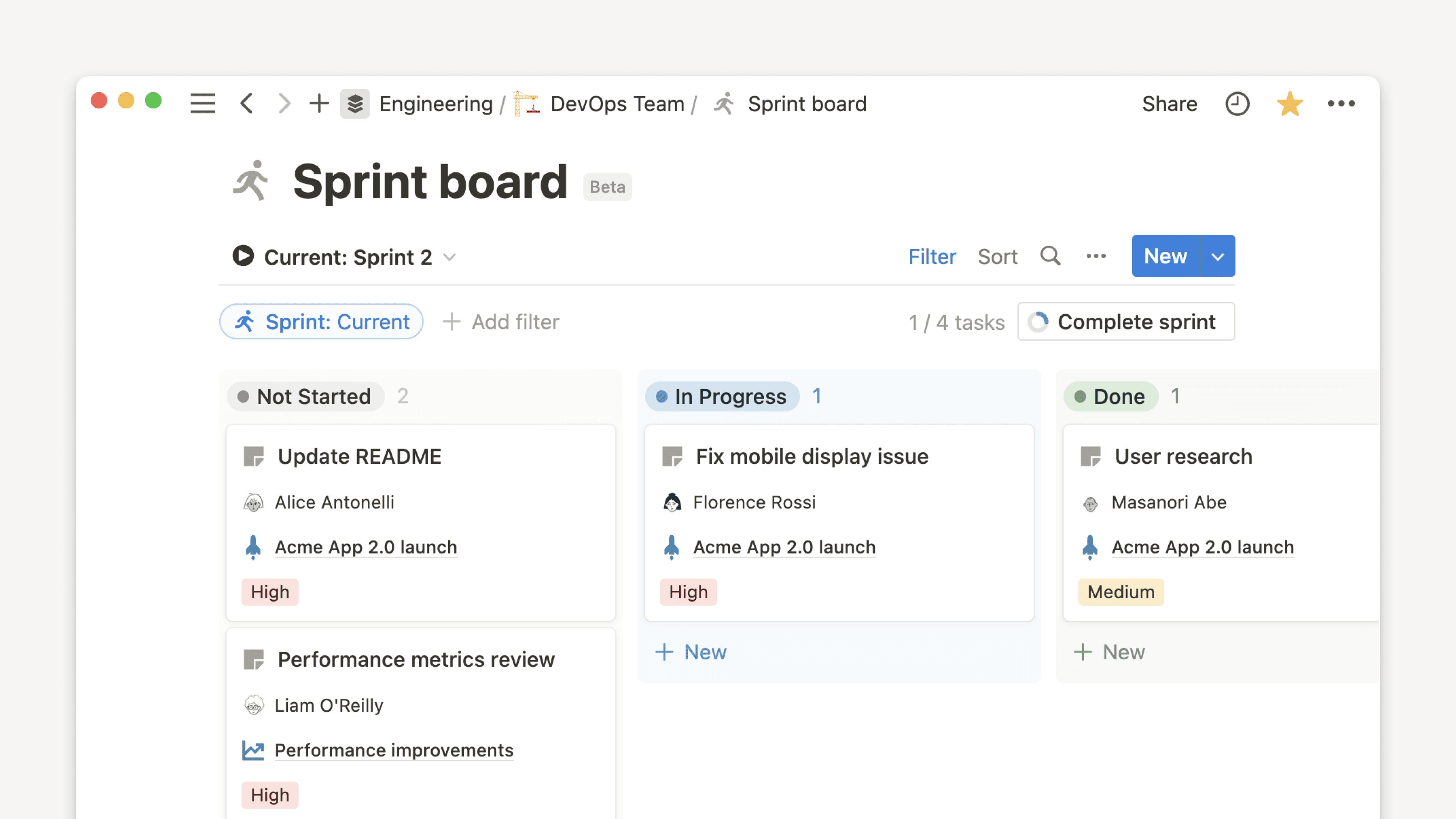 HC: Sprints – Hero