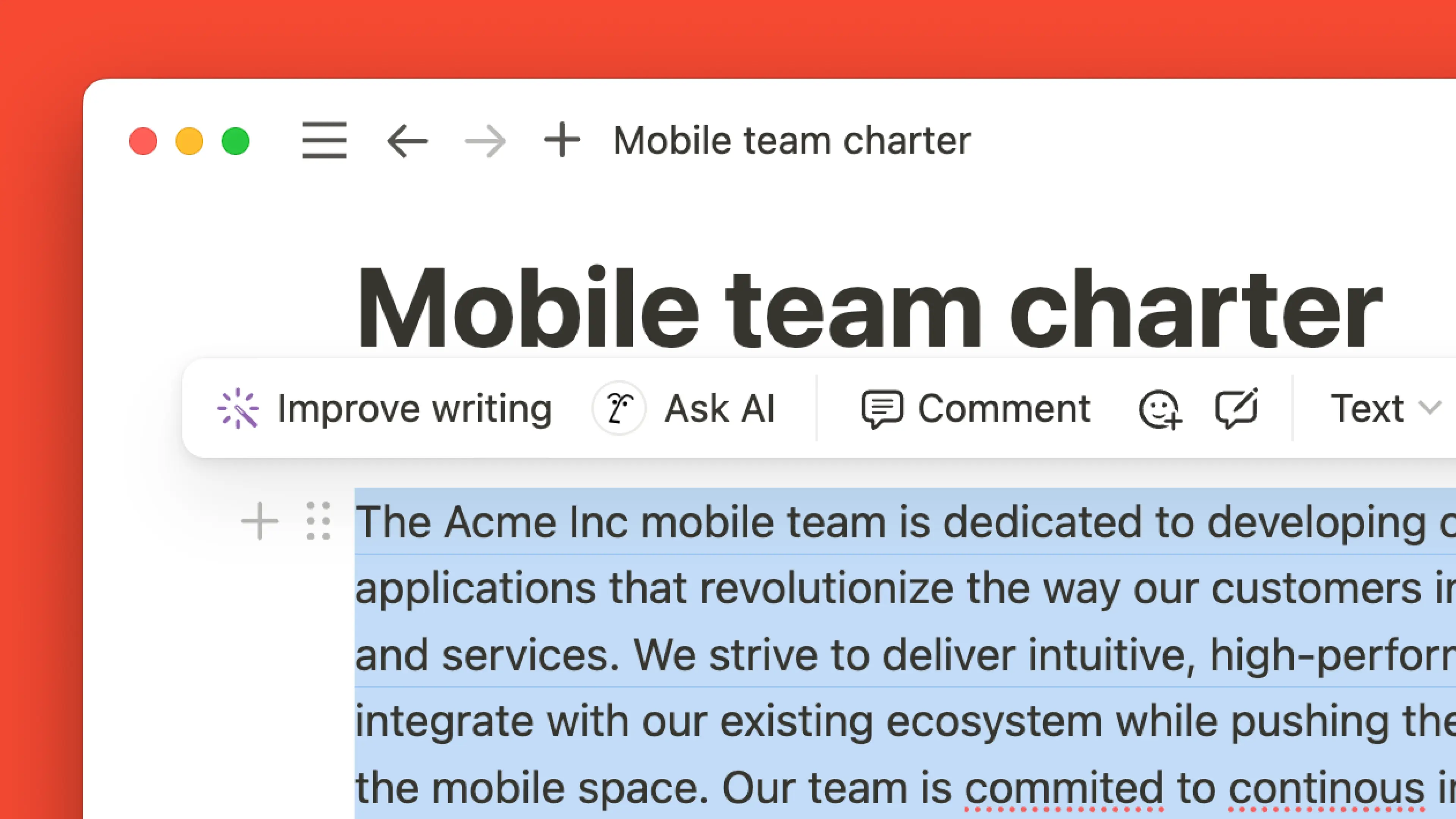 Schlägt vor, wie sie helfen kann