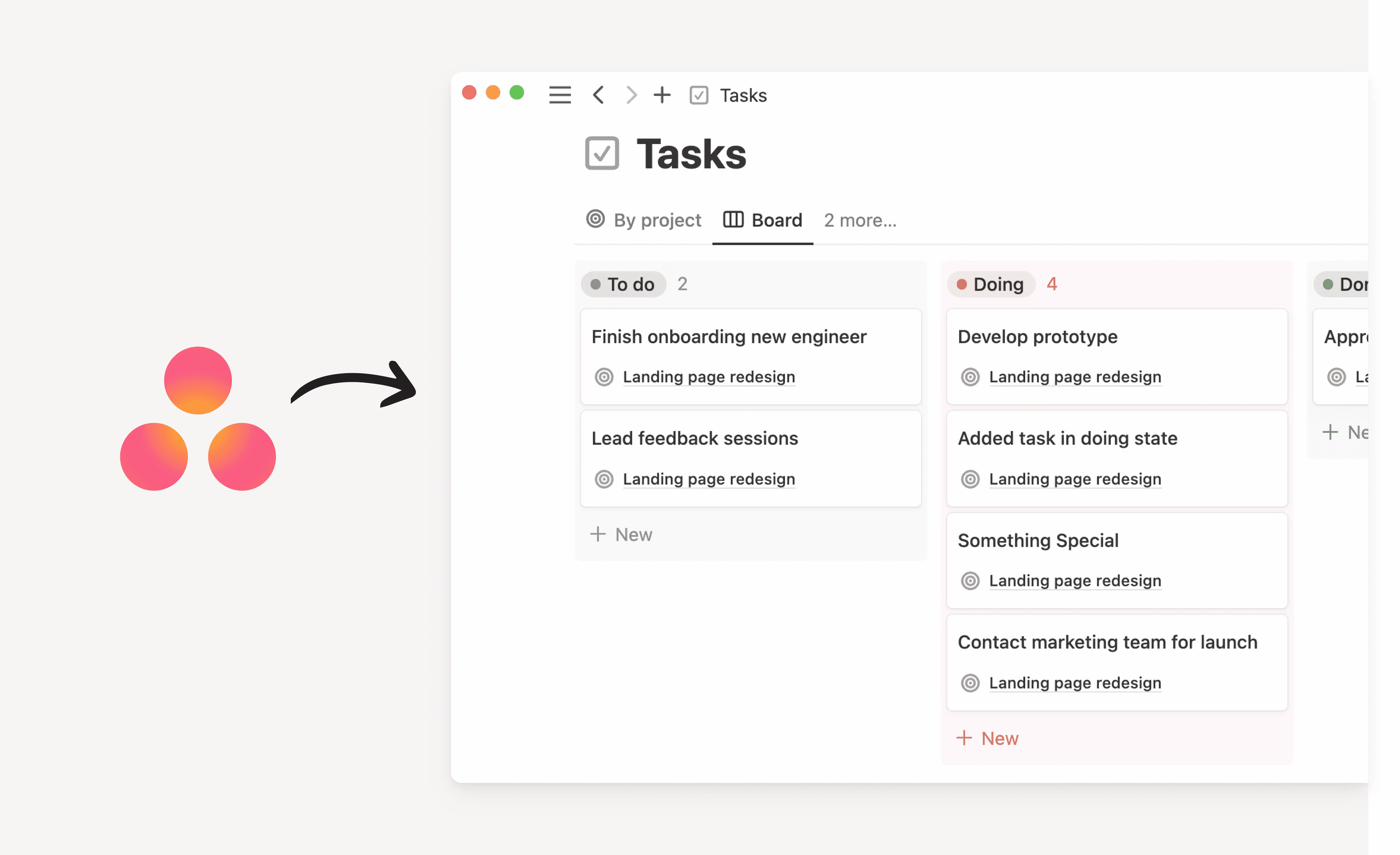 Projekte mit dem Asana-Importer-Tool von Asana zu Notion migrieren