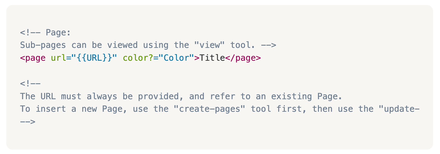 Markdown nach Notion-Art:
