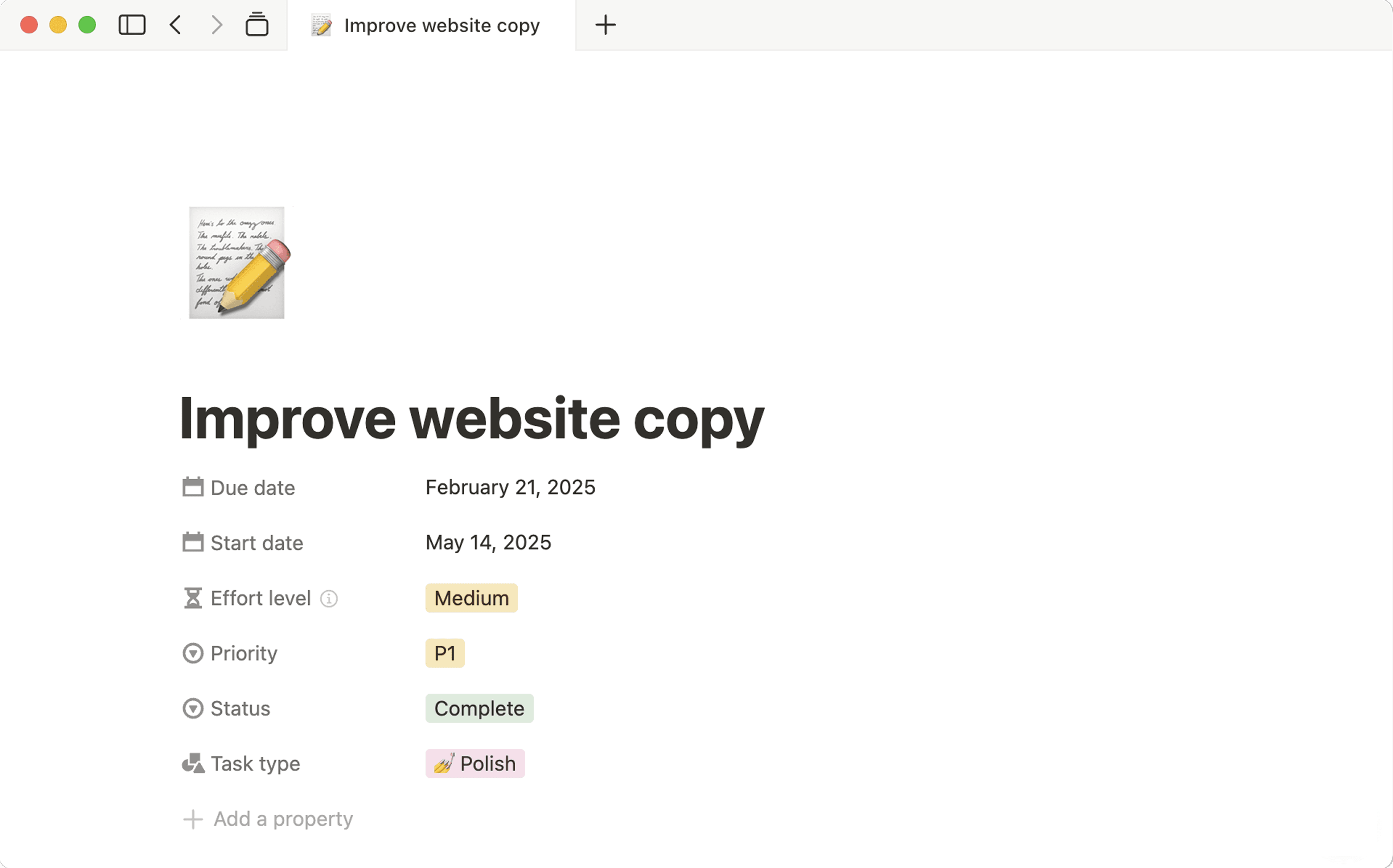 Datenbankseiten öffnen