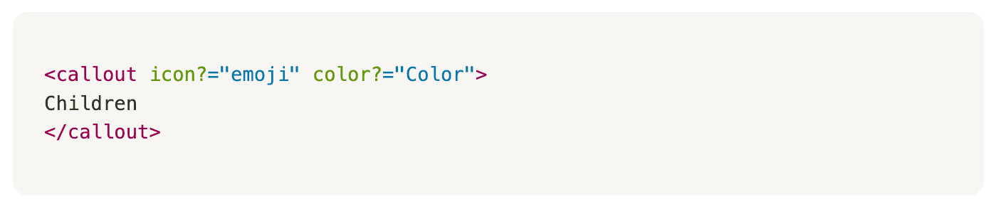 Markdown nach Notion-Art: