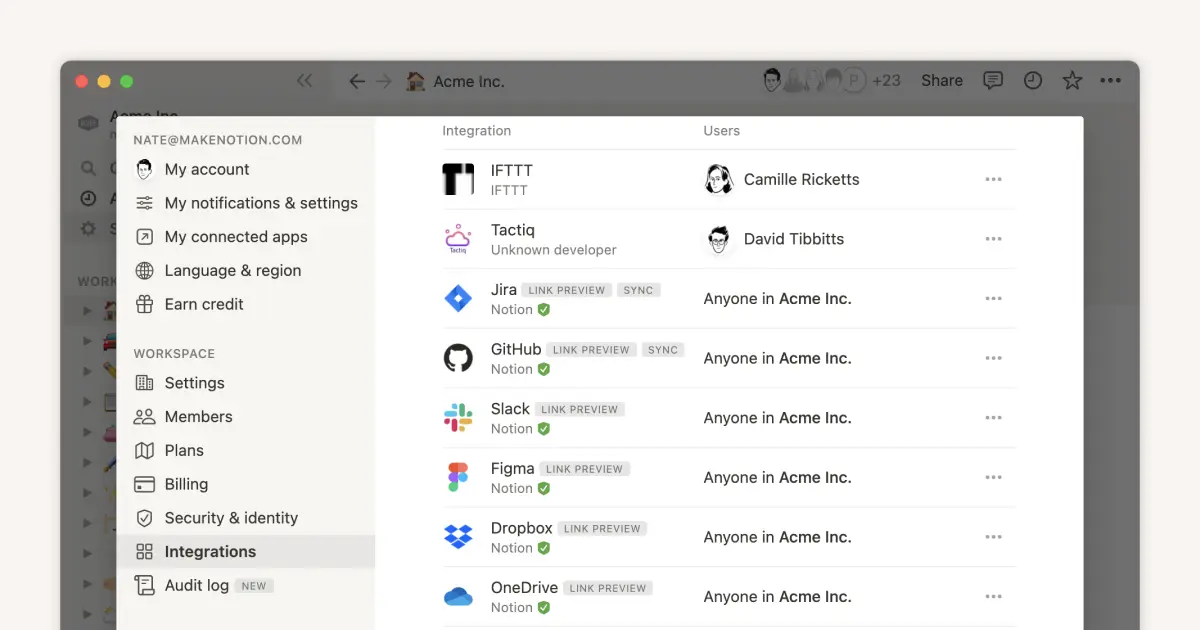 Wie passt Notion in das Tool-Ökosystem deines Unternehmens?